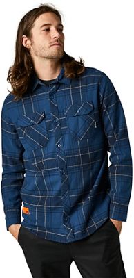Fox Racing Traildust 2.0 Flannel Shirt 0 - Dark Indigo, Dark Indigo